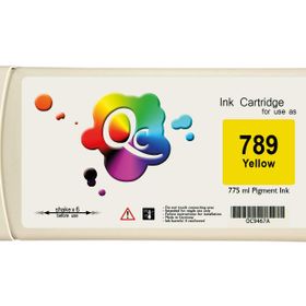 HP 789-CH618A Sarı Lateks Muadil Kartuş
