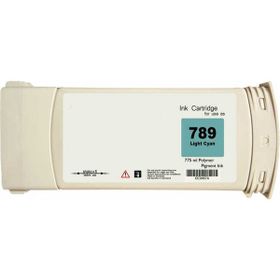 HP 789-CH619A Açık Mavi Lateks Muadil Kartuş