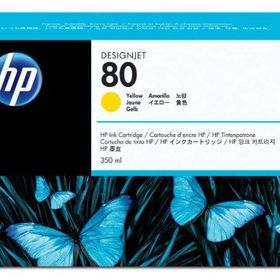 HP 80 C4848A Sarı İnkjet Mürekkep Kartuşu