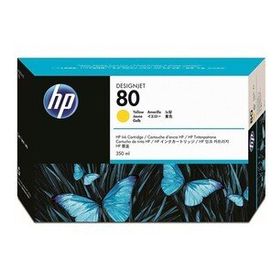HP 80 C4848A Sarı İnkjet Mürekkep Kartuşu