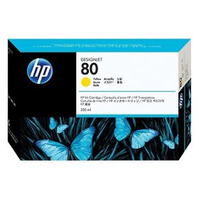HP 80 C4848A Sarı İnkjet Mürekkep Kartuşu