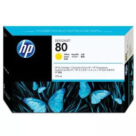 HP 80 C4873A Sarı İnkjet Mürekkep Kartuşu