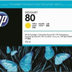 HP 80 C4873A Sarı İnkjet Mürekkep Kartuşu