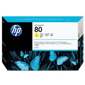 HP 80 C4873A Sarı İnkjet Mürekkep Kartuşu