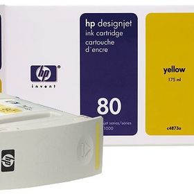 HP 80 C4873A Sarı İnkjet Mürekkep Kartuşu