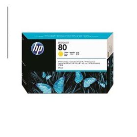 HP 80 C4873A Sarı İnkjet Mürekkep Kartuşu