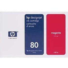 HP 80-C4874A Kırmızı Kartuş