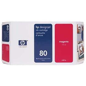 HP 80-C4874A Kırmızı Kartuş