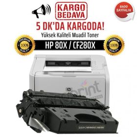 HP 80X-CF280X Yüksek Kapasiteli Muadil Toner