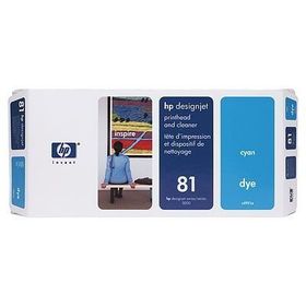 HP 81 C4951A Mavi Baskı Kafası ve Baskı Kafası Temizleyicisi