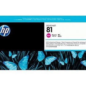 HP 81 C4952A Kırmızı Baskı Kafası ve Kafa Temizleyici
