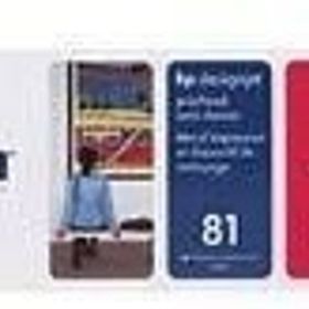 HP 81 C4952A Kırmızı Baskı Kafası ve Kafa Temizleyici
