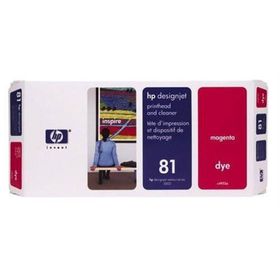 HP 81 C4952A Kırmızı Baskı Kafası ve Kafa Temizleyici