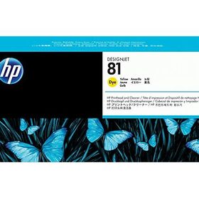 HP 81 C4953A Sarı Baskı Kafası ve Kafa Temizleyici