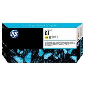 HP 81 C4953A Sarı Baskı Kafası ve Kafa Temizleyici