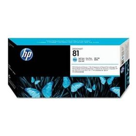 HP 81 C4954A Açık Mavi Baskı Kafası ve Baskı Kafası Temizleyicisi