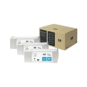 HP 81 C5067A Mavi 3'lü İnkjet Mürekkep Kartuş