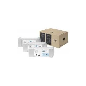 HP 81 C5070A Açık Mavi 3'lü Kartuş