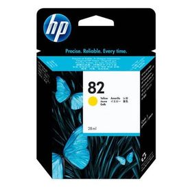 HP 82 CH568A Sarı İnkjet Mürekkep Kartuşu