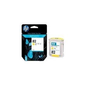 HP 82 CH568A Sarı İnkjet Mürekkep Kartuşu