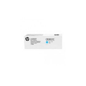 HP 824A-CB381YC Mavi Orijinal Toner