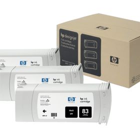 HP 83 C5072A Siyah 3'lü Kartuş