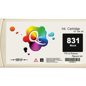HP 831-CZ694A Siyah Lateks Muadil Kartuş