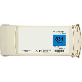 HP 831-CZ695A Mavi Lateks Muadil Kartuş