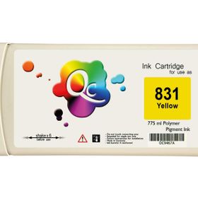HP 831-CZ697A Sarı Lateks Muadil Kartuş