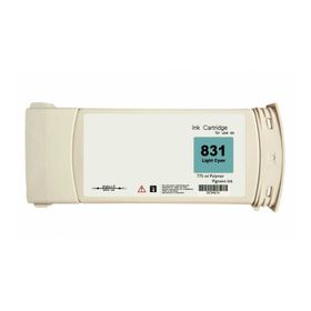 HP 831-CZ698A Açık Mavi Lateks Muadil Kartuş