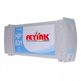 HP 831-CZ698A Açık Mavi Lateks Muadil Kartuş
