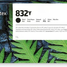 HP 832Y 4UV05A 1 lt Black Latex Orijinal Mürekkep Kartuşu