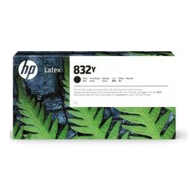 HP 832Y 4UV05A 1 lt Black Latex Orijinal Mürekkep Kartuşu