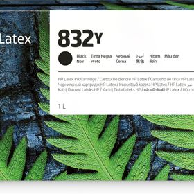HP 832Y 4UV05A 1 lt Black Latex Orijinal Mürekkep Kartuşu