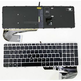 HP 850 G3 850 G4 755 G3 755 G4 Notebook Klavye