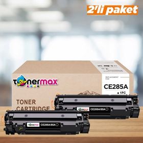 HP 85A-CE285A 2'li Paket Muadil Toner