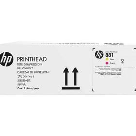 HP 881 CR327A Sarı Kırmızı Lateks Baskı Kafası