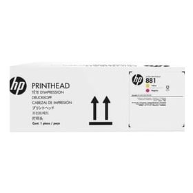 HP 881 CR327A Sarı Kırmızı Lateks Baskı Kafası