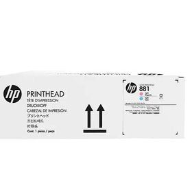 HP 881 CR329A Açık Mavi Açık Kırmızı Lateks Baskı Kafası