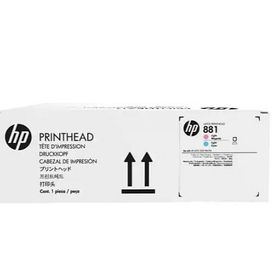 HP 881 CR329A Açık Mavi Açık Kırmızı Lateks Baskı Kafası