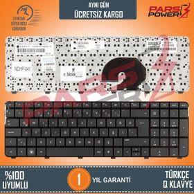 HP 90.4RN07.P01 90.4RN07.S1D Siyah Uyumlu Notebook Klavye