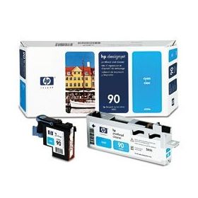 HP 90 C5055A Mavi Baskı Kafası ve Baskı Kafası Temizleyicisi