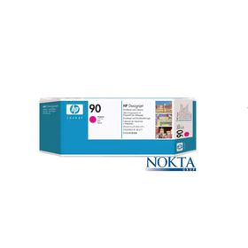 HP 90 C5056A Kırmızı Baskı Kafası ve Kafa Temizleyici