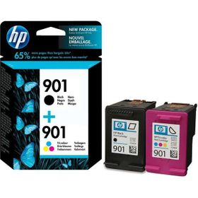 HP 901 Renkli 2'li Kartuş Set