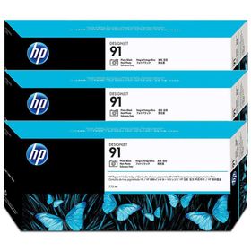 HP 91 C9481A Foto Siyah 3'lü Kartuş