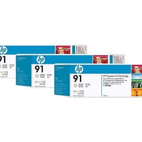 HP 91 C9482A Açık Gri 3'lü Kartuş