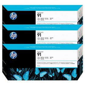 HP 91 C9482A Açık Gri 3'lü Kartuş