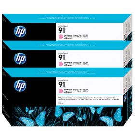 HP 91 C9487A Açık Kırmızı 3'lü Kartuş
