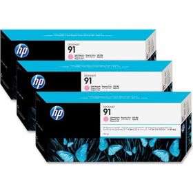 HP 91 C9487A Açık Kırmızı 3'lü Kartuş