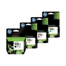 HP 920 920XL Sarı Kırmızı Mavi Siyah Orjinal Kartuş Seti